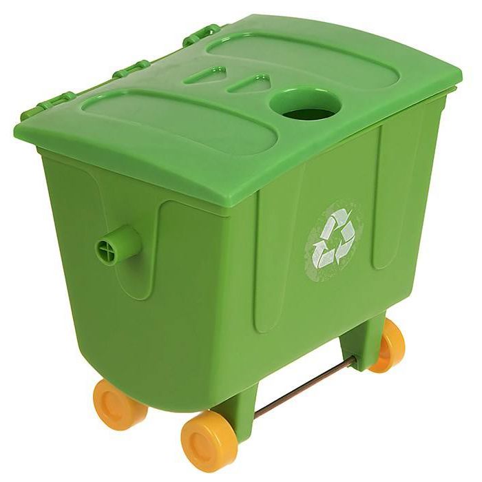 ماشین بازی زرین تویز مدل کامیون حمل زباله -  - 6