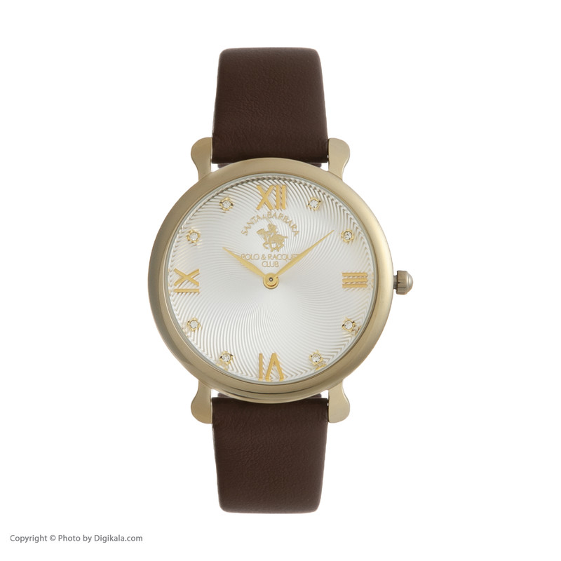 ساعت مچی عقربه ای زنانه سانتا باربارا پولو راکت کلاب مدل SB.1.10016-2