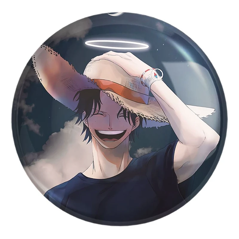 پیکسل خندالو طرح لوفی انیمه وان پیس One Piece کد 17221 مدل بزرگ