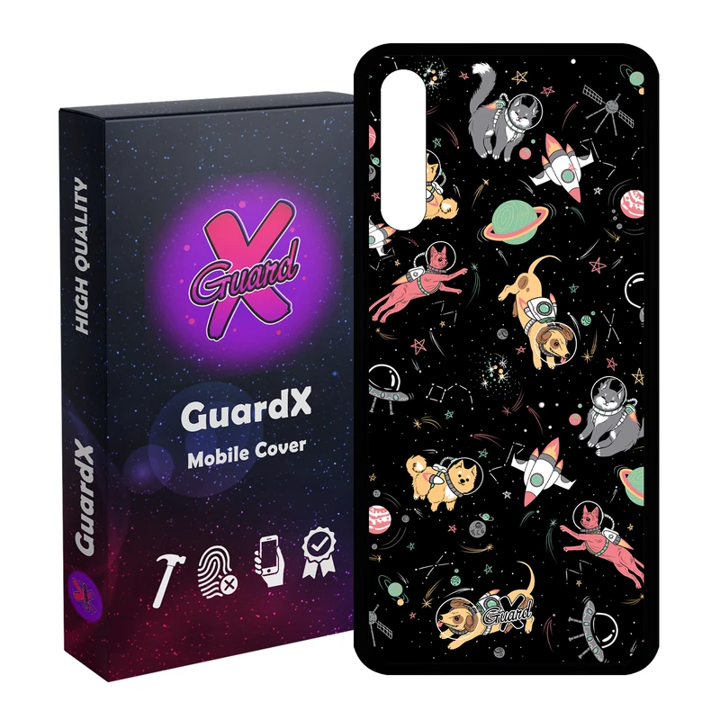 کاور گارد ایکس طرح Pet مدل Glass10157 مناسب برای گوشی موبایل هوآوی Y8P / P Smart S