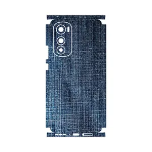 MAHOOT Fabric Texture 3-FullSkin Cover Sticker for Motorola Edge 30