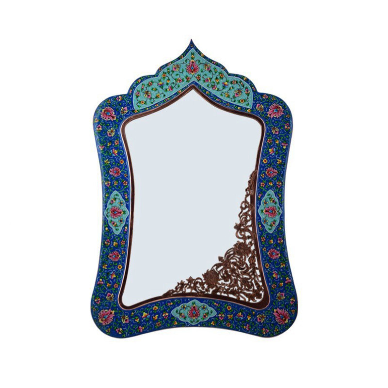 آینه مینا کاری مسی کد 5478
