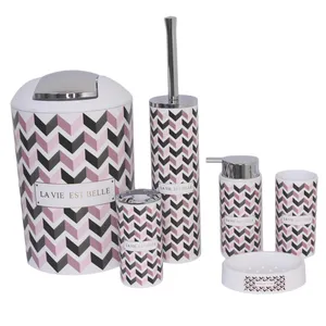 ست سرویس بهداشتی 6 پارچه مدل کلاسیک 