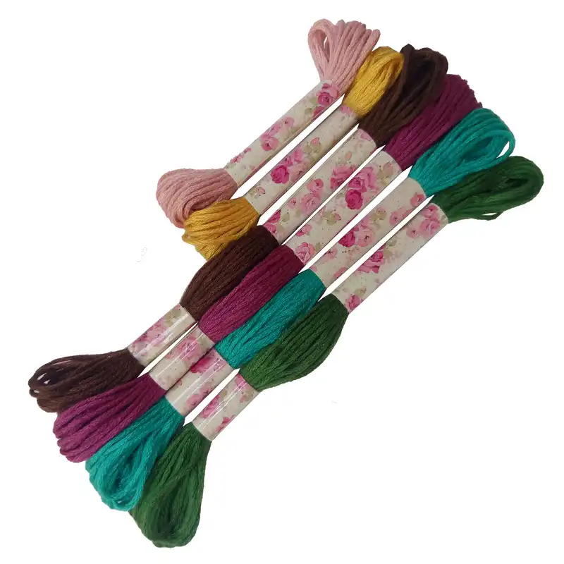 بسته گلدوزی طرح پرین مجموعه ی 12عددی