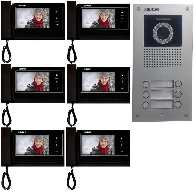 درب بازکن تصویری سوزوکی مدل 727BM-6v مجموعه 7 عددی