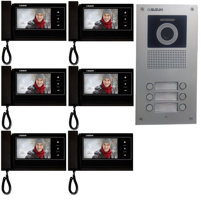 درب بازکن تصویری سوزوکی مدل 727BM-6v مجموعه 7 عددی