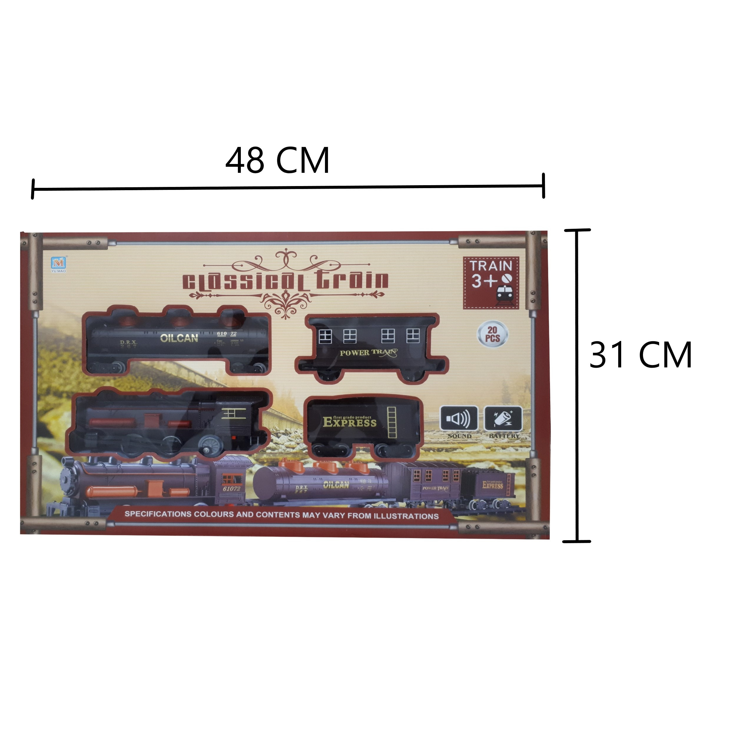 قطار بازی ایماو مدل CLASSICAL TRAIN کد 2217