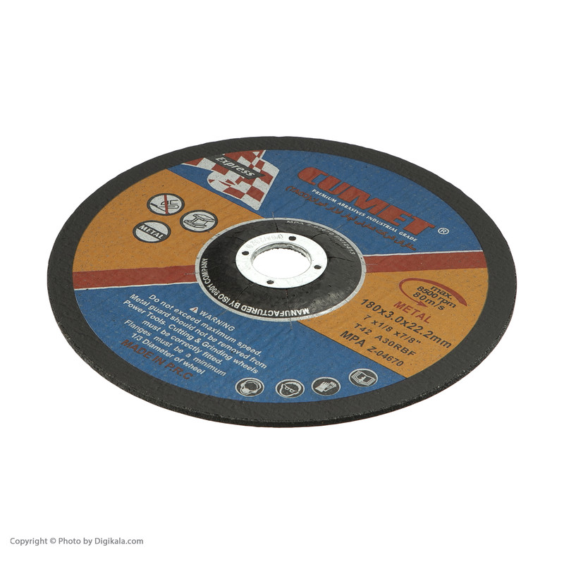 صفحه برش فلز کامت مدل Z-04670-4 صفحه برش فلز کامت مدل Z-04670-4