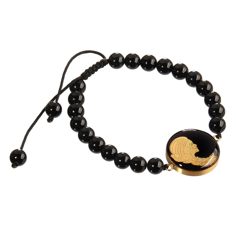 دستبند زنانه دانژه طرح ماه شهریور کد ZDNG04G6006