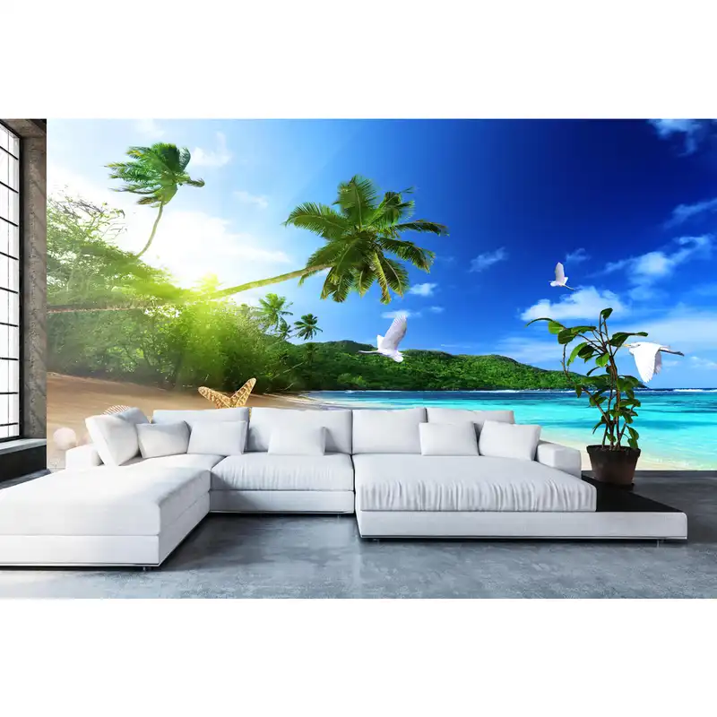 پوستر دیواری طرح ساحل کد p17