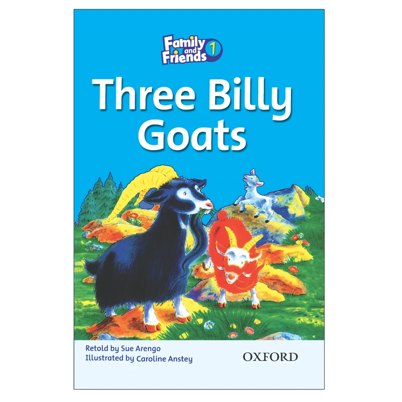 کتاب Family and Friends 1 Three Billy Goats اثر Sue Arengo انتشارات Oxford