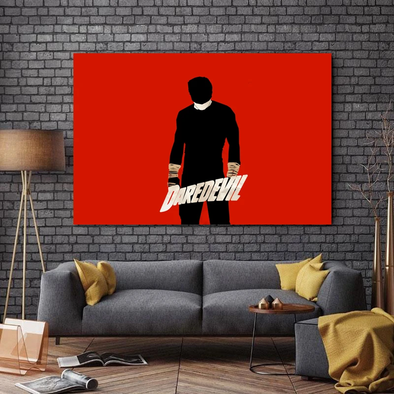 تابلو شاسی طرح سینما مدل Daredevil کد 791