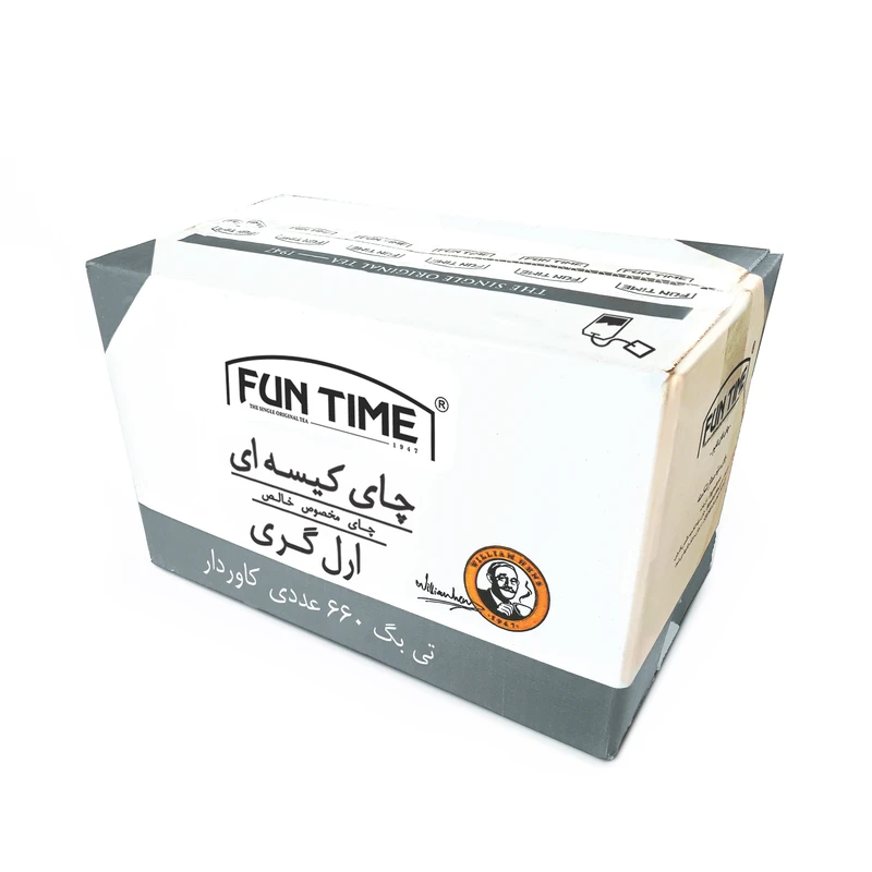چای سیاه کیسه ای ارل گری فان تایم بسته 660 عددی