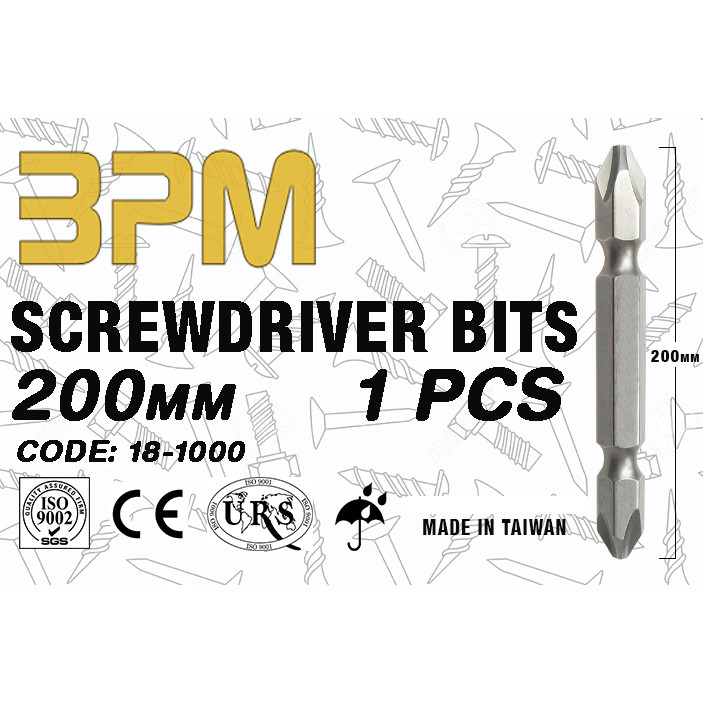 سری پیچ گوشتی چهارسو مدل BPM-PH2