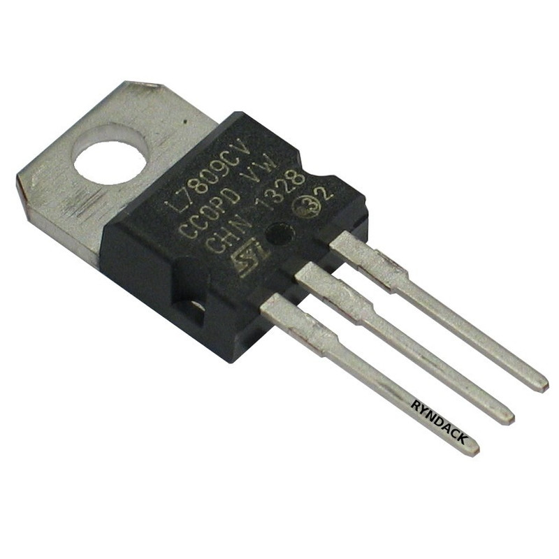 رگولاتور ولتاژ کد L7809 بسته 3 عددی رگولاتور ولتاژ کد L7809 بسته 3 عددی