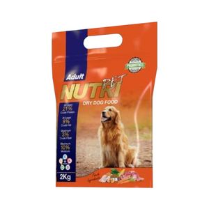 نقد و بررسی غذای خشک سگ نوتری پت مدل Adult 21Percent Probiotic وزن 2 کیلوگرم توسط خریداران