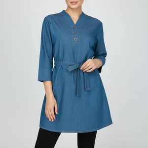 تونیک آستین سه ربع زنانه مدل S4152