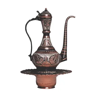 ست آفتابه و لگن مسی مدل K1