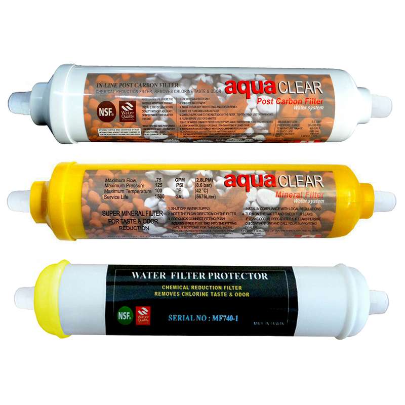 فیلتر تصفیه کننده آب مدل REFILL - AC3G مجموعه 3 عددی فیلتر تصفیه کننده آب مدل REFILL - AC3G مجموعه 3 عددی