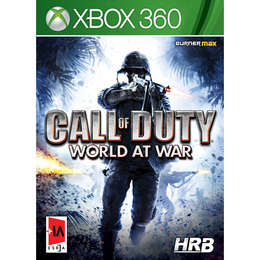 بازی Call of Duty World at War مخصوص xbox 360