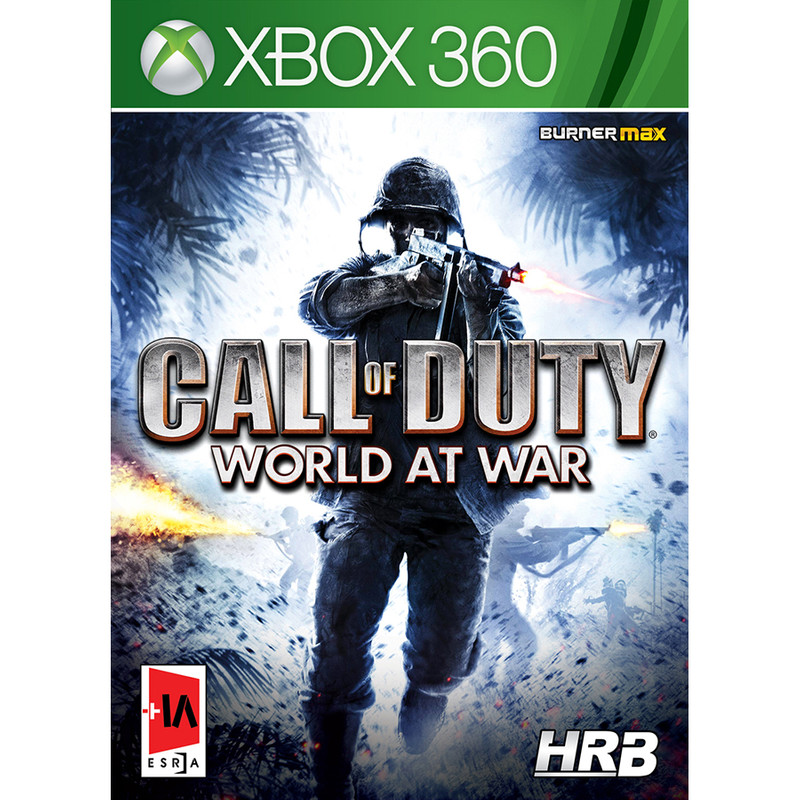 بازی Call of Duty World at War مخصوص xbox 360