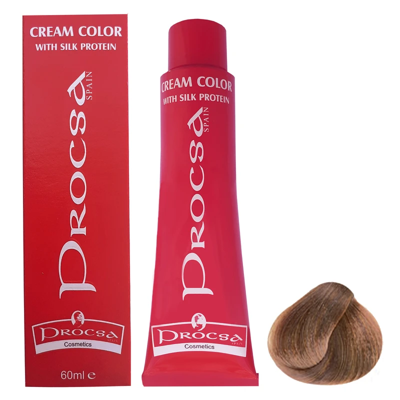 رنگ مو پروکسا سری Hazelnut شماره 8.35 حجم 60 میلی لیتر رنگ بلوند فندقی روشن