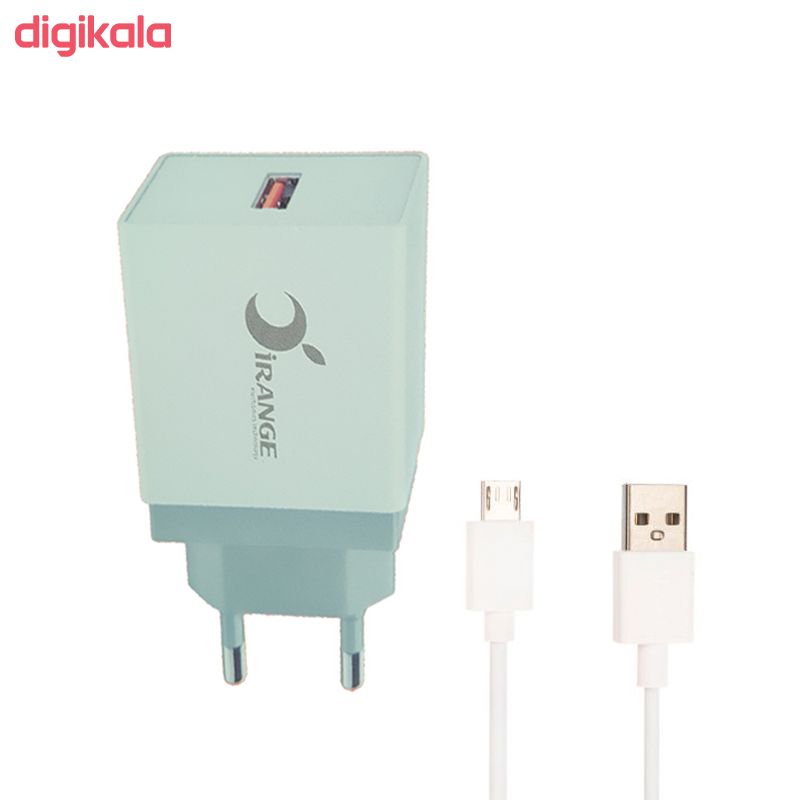 شارژر دیواری آیرنج مدل LC104 به همراه کابل تبدیل microUSB main 1 1