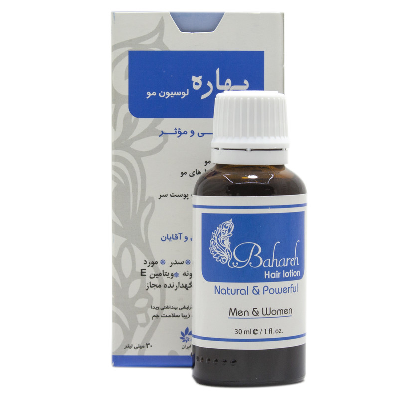 لوسیون مو بهاره مدل هشت گیاه حجم 30 میلی لیتر