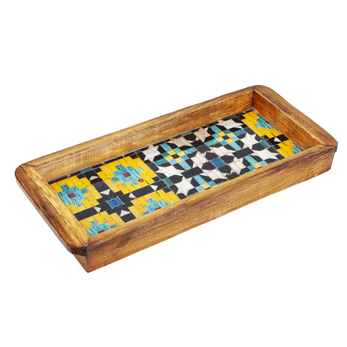 سینی طرح کاشی مدل B-12