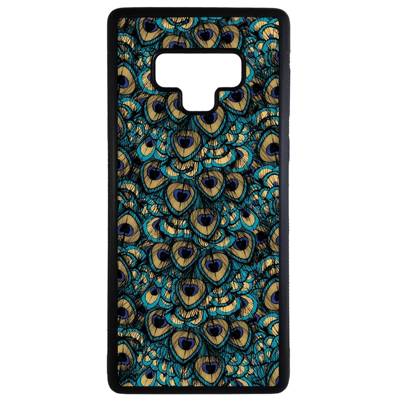 کاور طرح پر طاووس کد 11050646 مناسب برای گوشی موبایل سامسونگ galaxy note 9