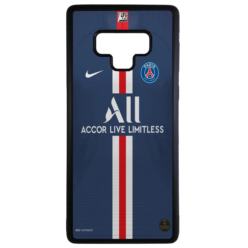 کاور طرح پاری سن ژرمن کد 11050646 مناسب برای گوشی موبایل سامسونگ galaxy note 9