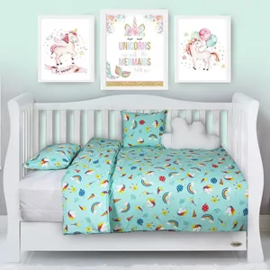  سرویس خواب 6 تکه کودک مدل Cute Unicorn