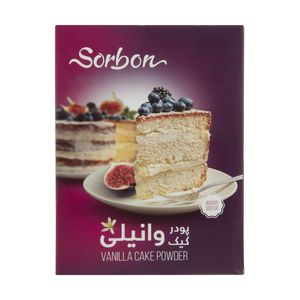 نقد و بررسی پودر کیک وانیلی سوربن - 500 گرم توسط خریداران