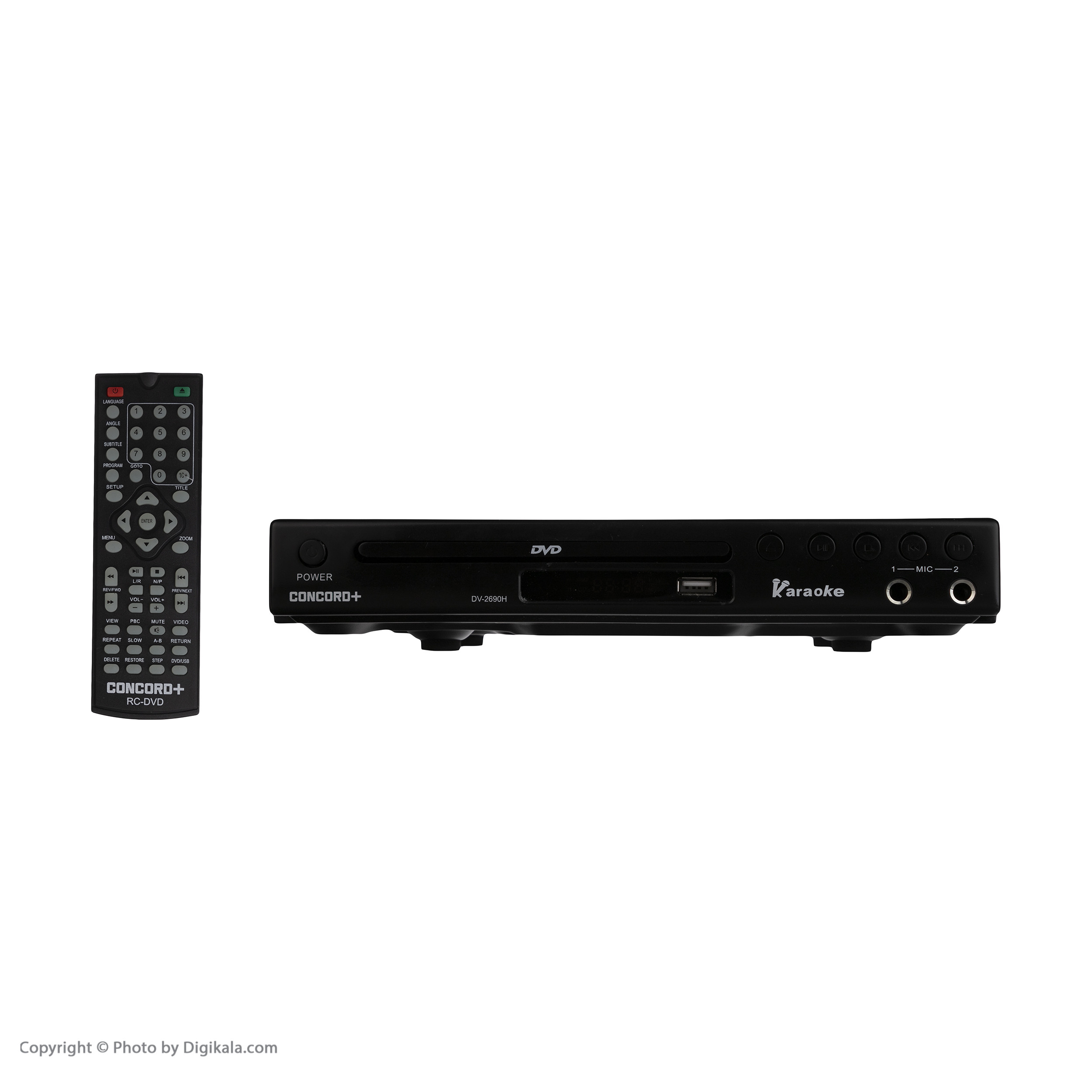 پخش کننده DVD کنکورد پلاس مدل DV-2690H