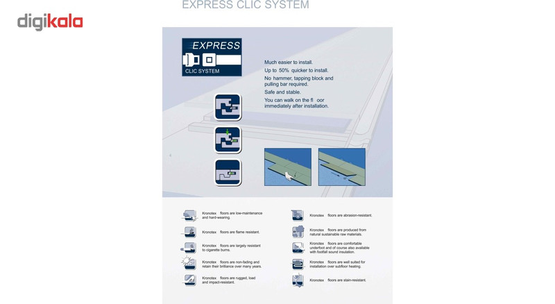 پارکت لمینیت کرونوتکس سری ربوستو مدل ER3570