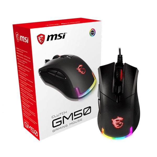 ماوس مخصوص بازی ام اس آی مدل Clutch GM50 2