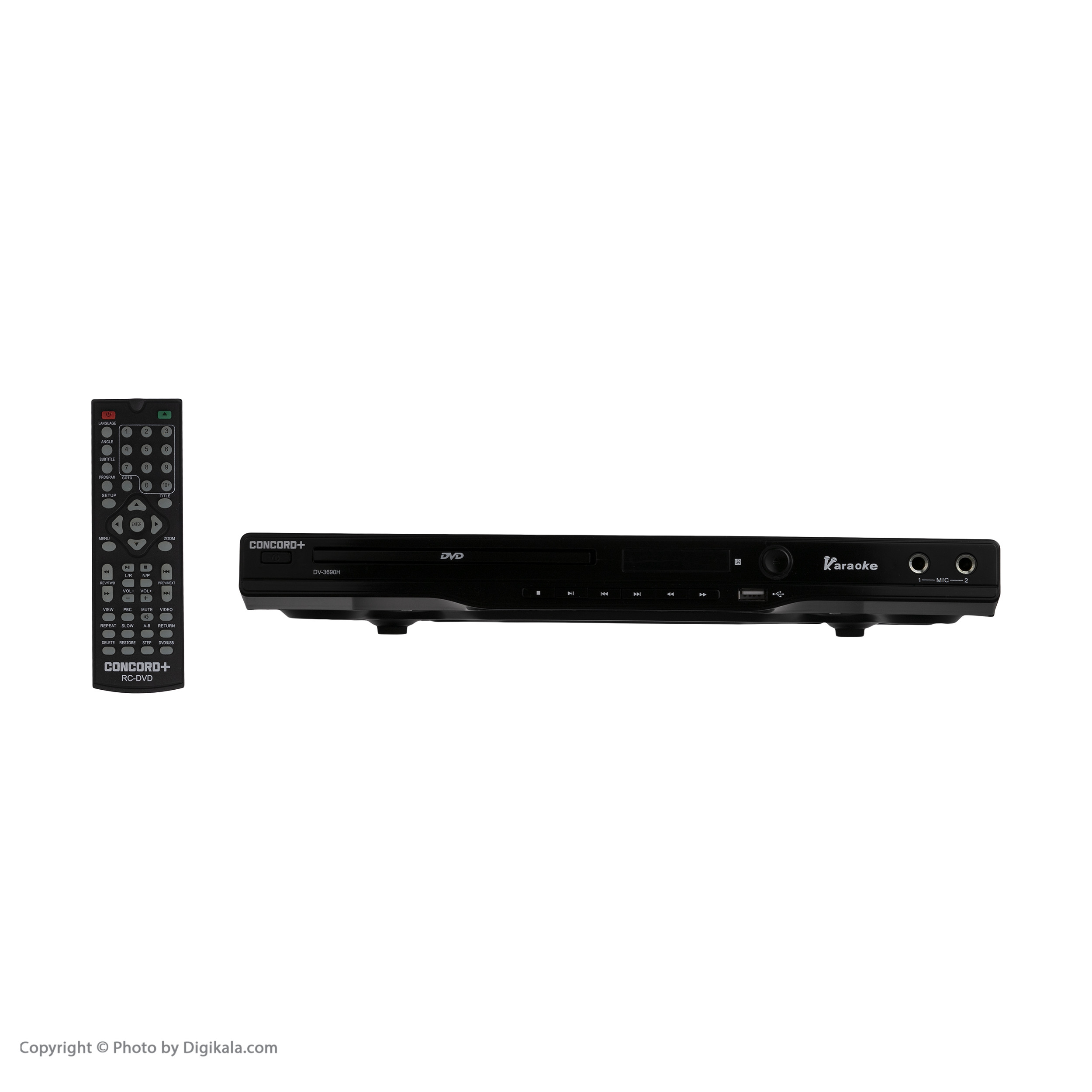 پخش کننده DVD کنکورد پلاس مدل DV-3690H