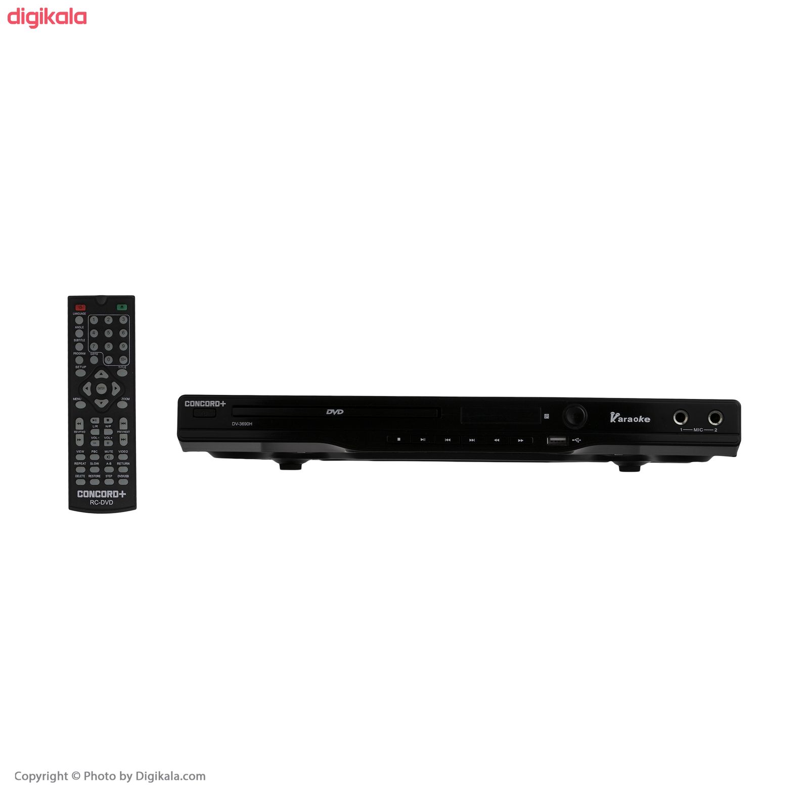 پخش کننده DVD کنکورد پلاس مدل DV-3690H main 1 2