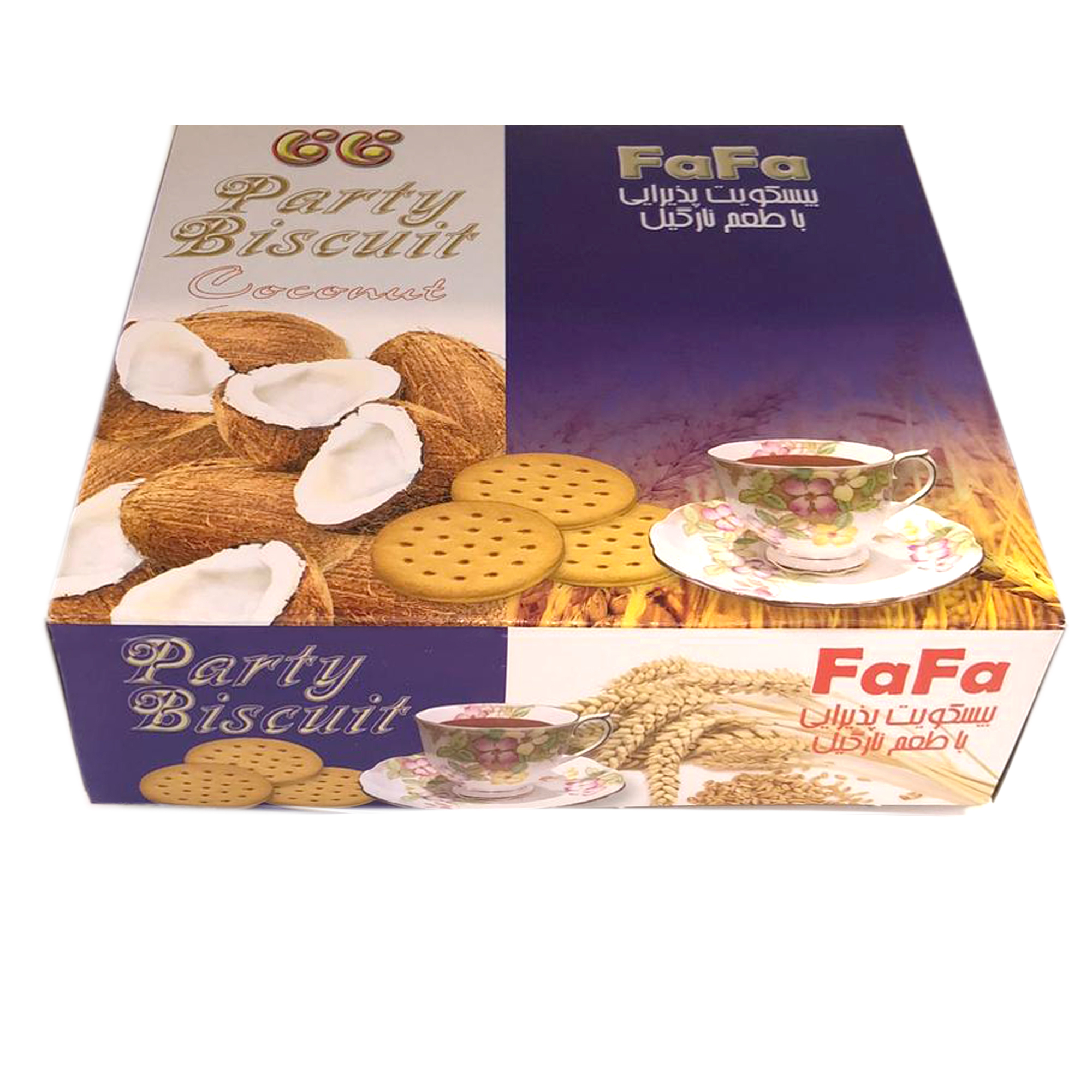  بیسکوییت پذیرایی با طعم نارگیل فافا - 700 گرم