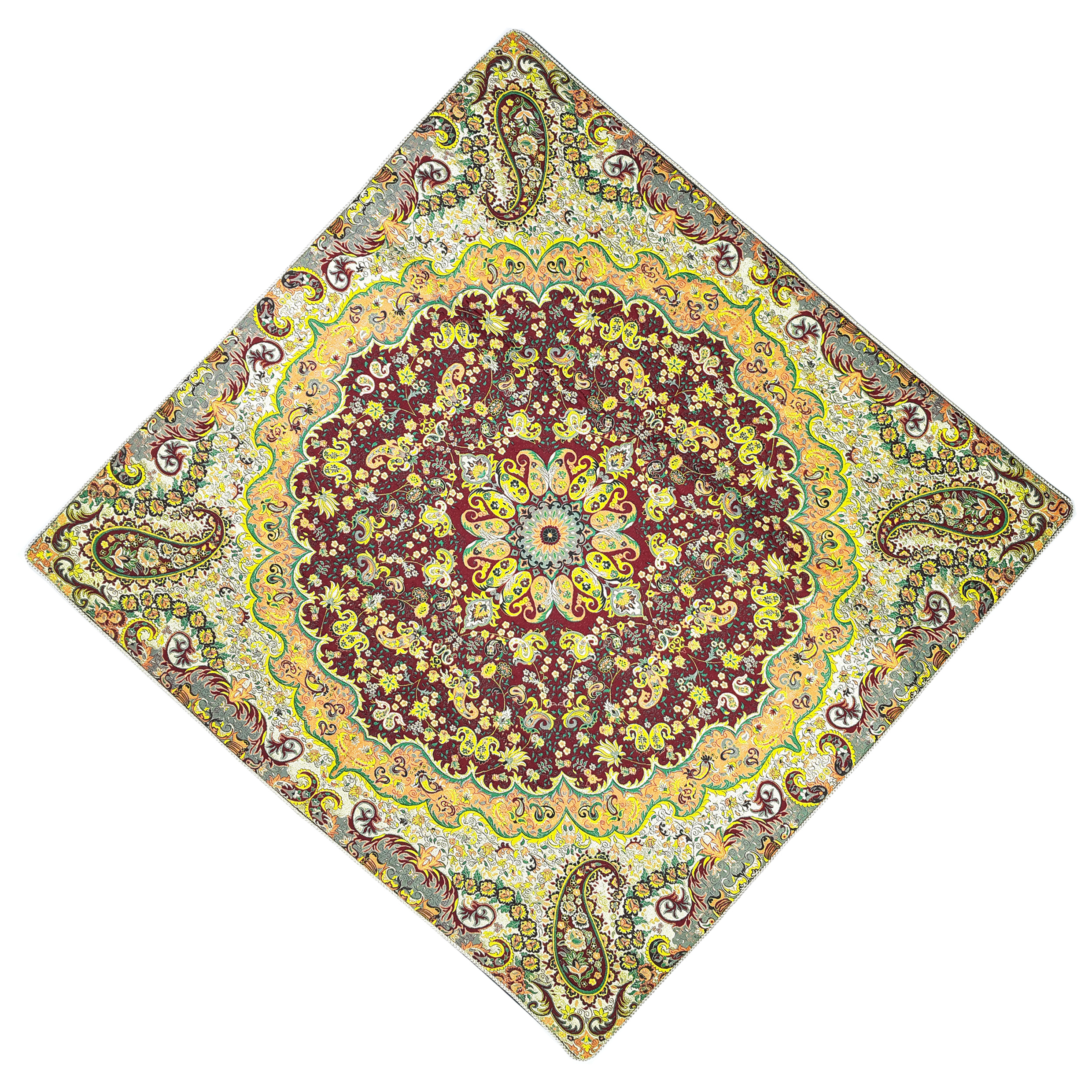 رومیزی ترمه مدل دیبا کدZRS1-1