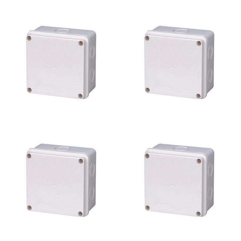 جعبه تقسیم برق باکسیران مدل 10X10 بسته 4 عددی جعبه تقسیم برق باکسیران مدل 10X10 بسته 4 عددی