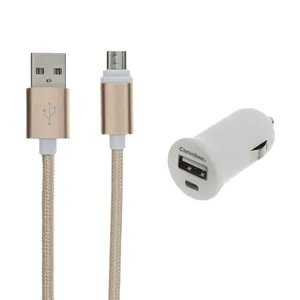 شارژر فندکی کملیون مدل DD811 به همراه کابل تبدیل microUSB