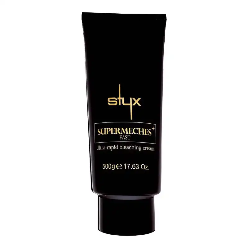 کرم بی رنگ کننده مو استایکس مدل Supermeches Fast وزن 500 گرم