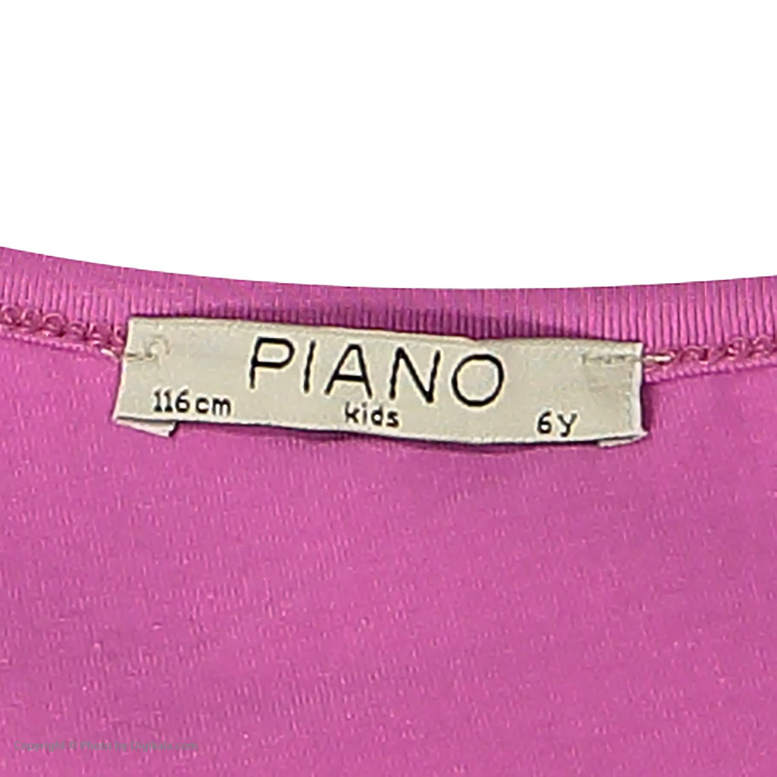 تی شرت دخترانه پیانو مدل 1423-66 -  - 4