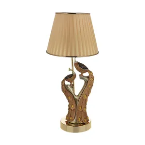 آباژور رومیزی طرح طاووس مدل SHM04