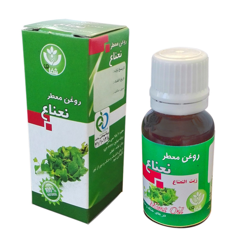 روغن بدن شفا مدل نعنا حجم ۱۸ میلی لیتر