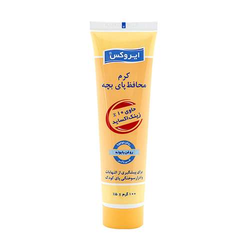 کرم محافظ پای کودک ایروکس مدل Nappy حجم 100 میلی لیتر