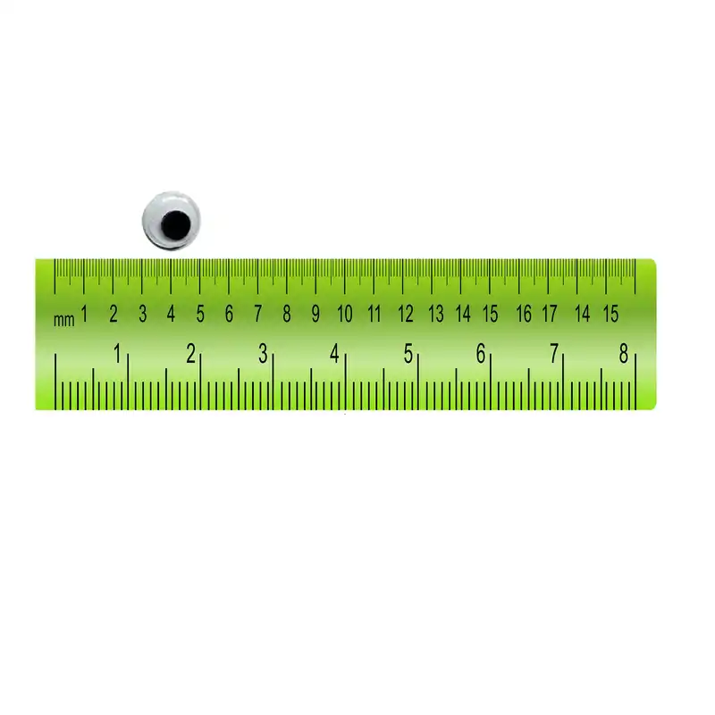 چشم عروسک مدل دایره ای کد CIR20 بسته 20 عددی