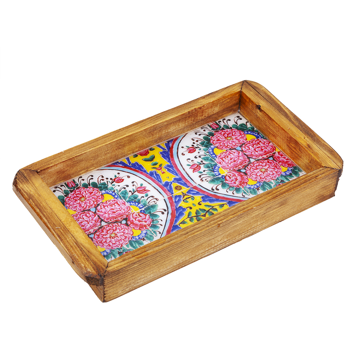 سینی طرح کاشی مدل C-12