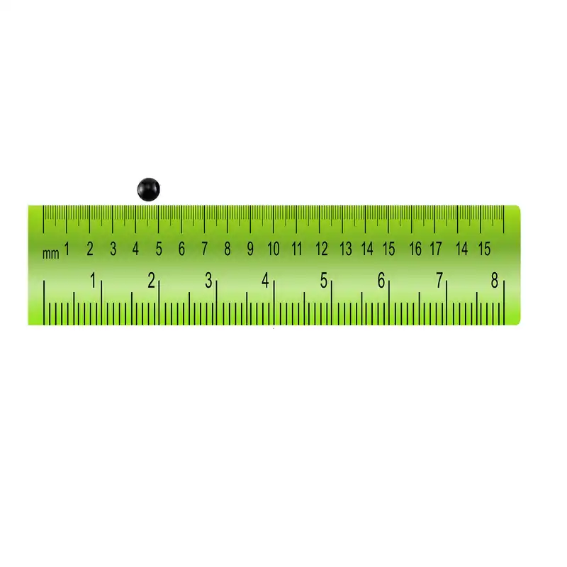 چشم عروسک طرح دایره ای مدل PIN10 بسته 40 عددی